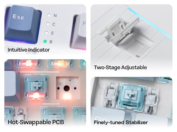 TH108 Wireless Gaming Keyboard