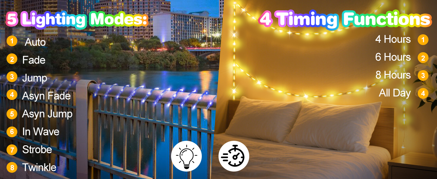 solar rope lights
