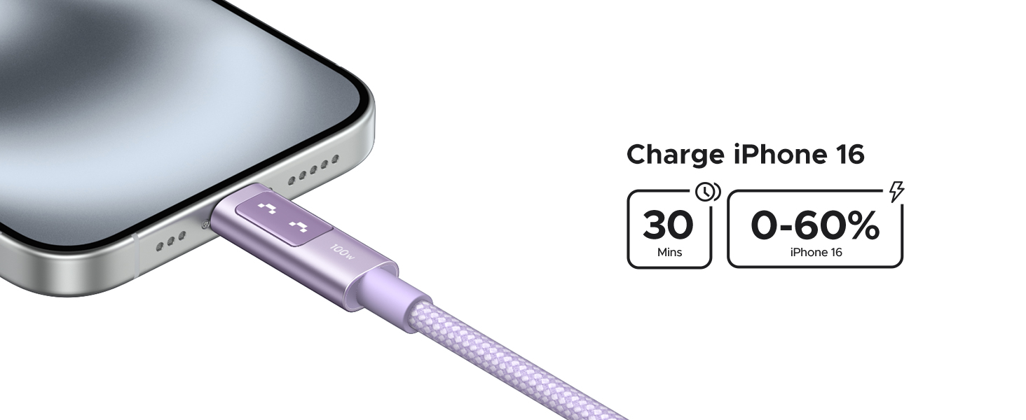 Charge iPhone 16