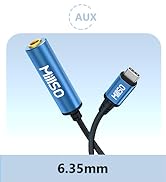 USB C to 1/4 headphone adapter