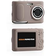 SQERO Silicone Camera Case for Kodak PIXPRO FZ45 Digital Camera, Soft Case Cover Slim Rubber Came...