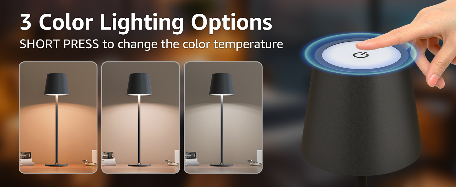 rechargeable table lamp