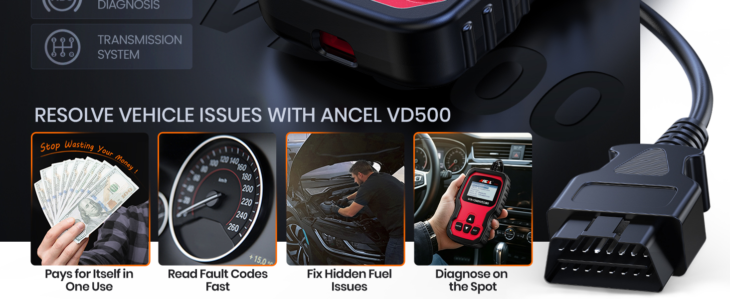 VD500 OBD2 scanner