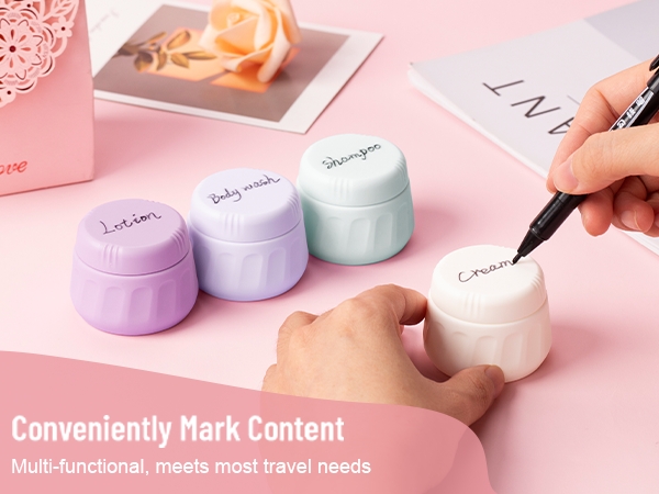 Travel Containers for Toiletries