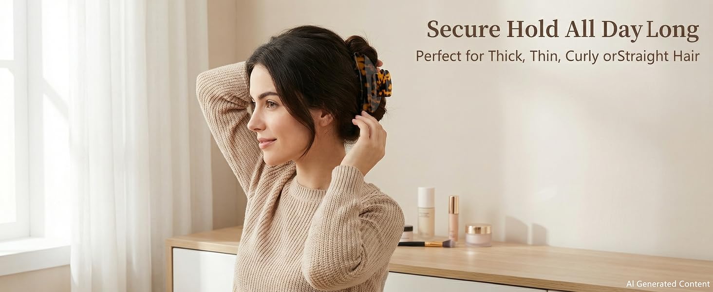 claw clips for thick hair