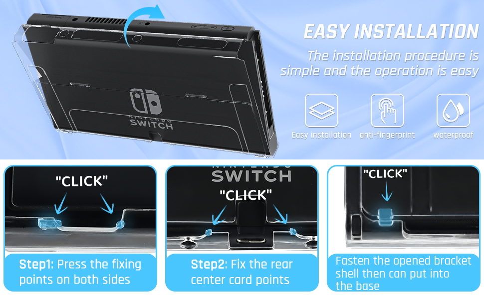 Hard Case for Nintendo Switch OLED
