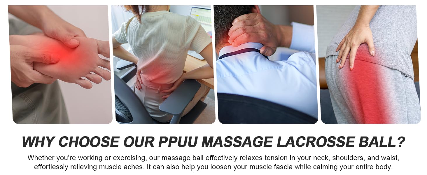 WHY CHOOSE OUR PPUU MASSAGE LACROSSE BALL?