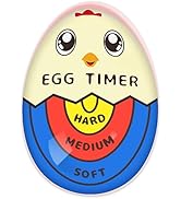 Lasubst Egg Timer for Boiling Eggs that Changes Color When Done, Tricolor