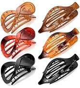 Atoden Flat Hair Clips for Women 6Pcs French Concord Hair Clips for Thick Thin Hair Lay Down Flat...