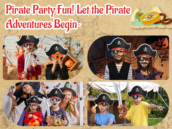 kids pirate eye patch
