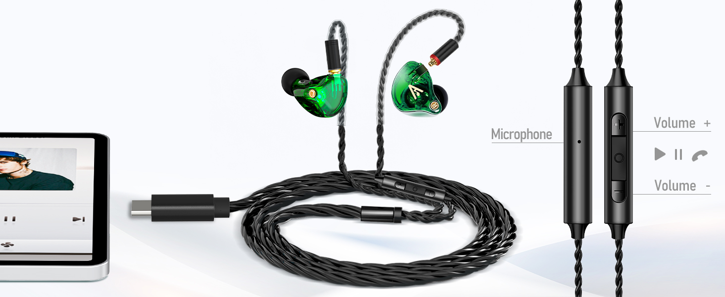 Audiovance VIbes 202 HiFi Wired Earbuds
