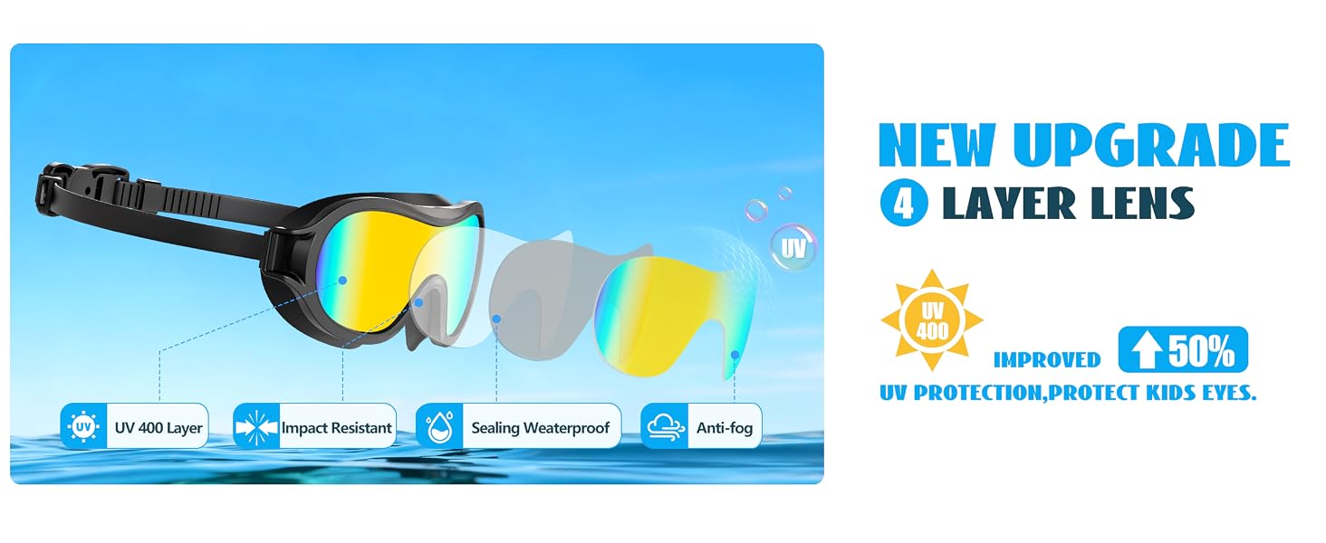 kids goggles 4-8