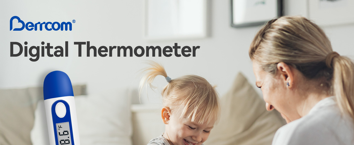 Medical Thermometer with Fever Alarm