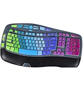 Keyboard Cover for Logitech K350 MK550 MK570, Ultra Thin Keyboard Cover Skin for Logitech K350 MK...
