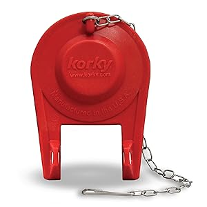 korky toilet flapper