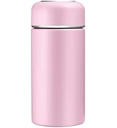 Mini 7 oz Stainless Steel Insulated Vacuum Water Bottle, Cute Small Thermoses, Flask, Leak Proof,...