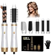 5 in 1 Hair Dryer Brush Set, Blow Dryer Brush with Air Style Wrap Hair Styler, Negative Ionic Mag...