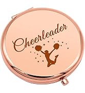 Cheerleader Gift for Teen Girls Thank You Gift Compact Makeup Mirror for Women Cheerleading Gift ...