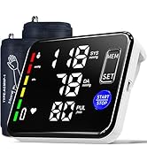Blood Pressure Monitor Upper Arm Blood Pressure Monitors for Home Use with 9"-17" and 15"-21.7" B...