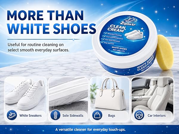 White Shoe Cleaner Cream