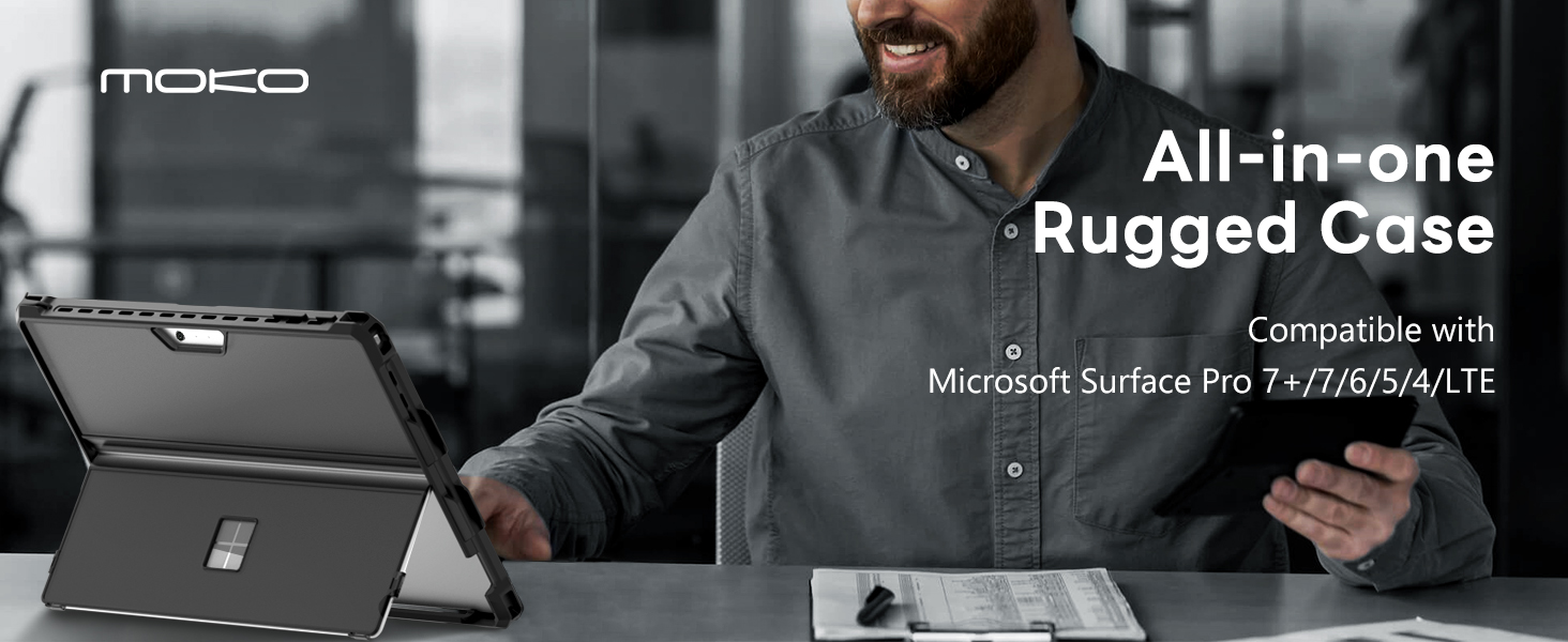 microsoft surface pro 7+ case