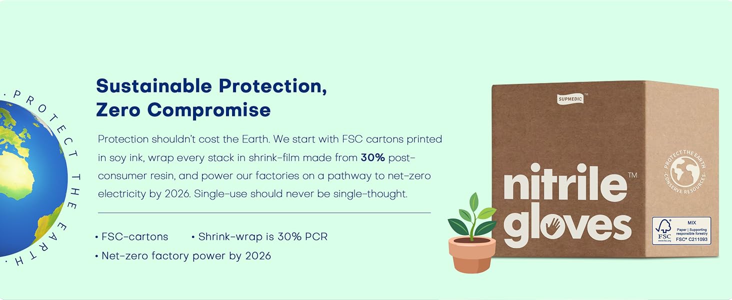 gloves package and factory provide Sustainable protection and zero compromise