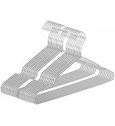 gofuch Hangers Non-Slip PVC Coated Ultra-Thin Metal Hangers, 20 Pack Space Saving Clothes Hangers...