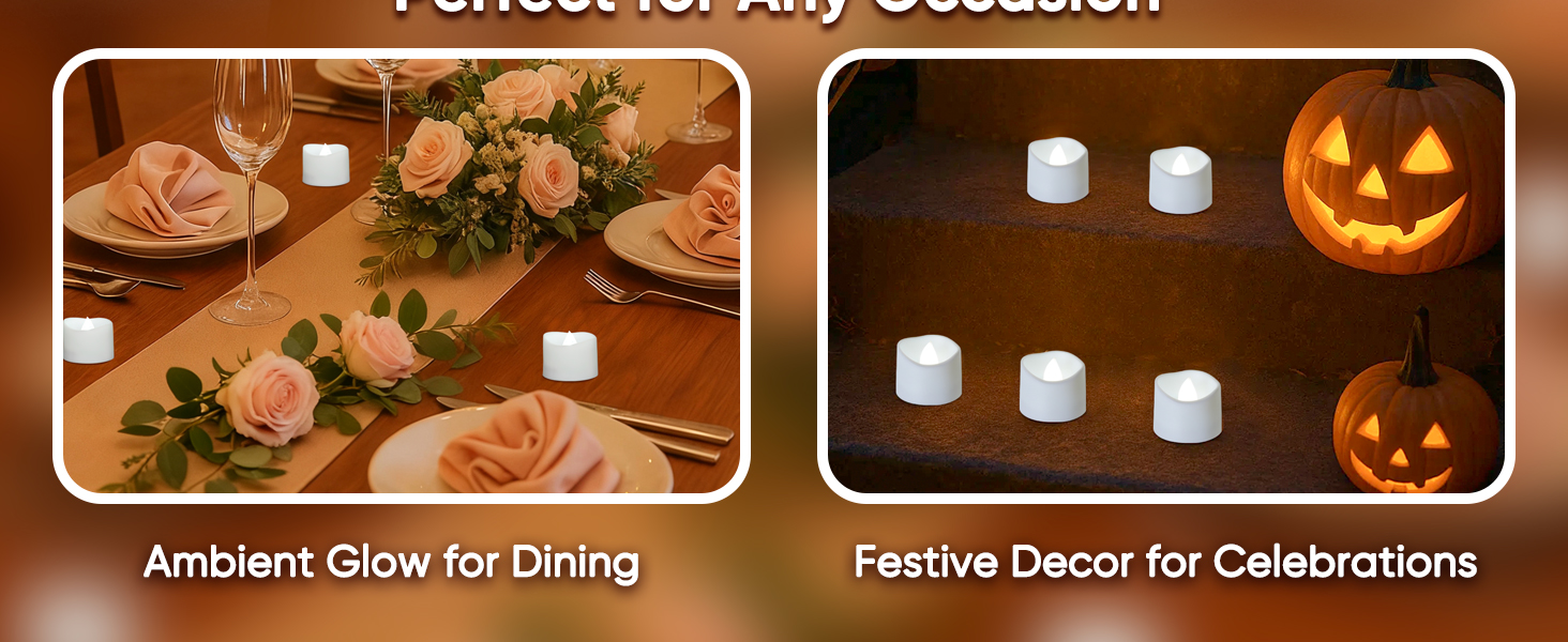 battery operated tea lights candles