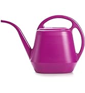 Fasmov Plastic Watering Can, Rose Red, 1-Gallon