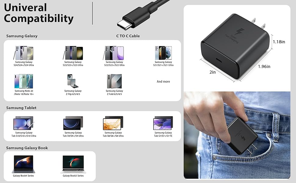 samsung galaxy s24 ultra charger, samsung charger type c, super fast charger type c