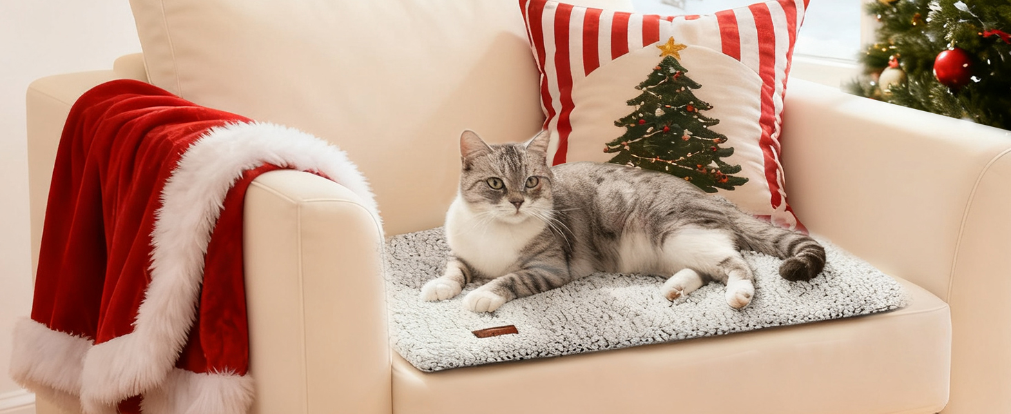 self warming cat bed