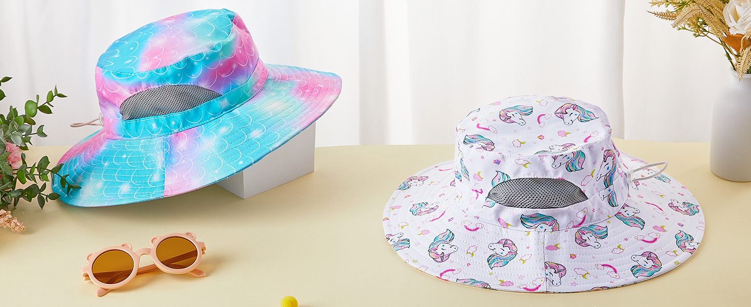 girls sun hat