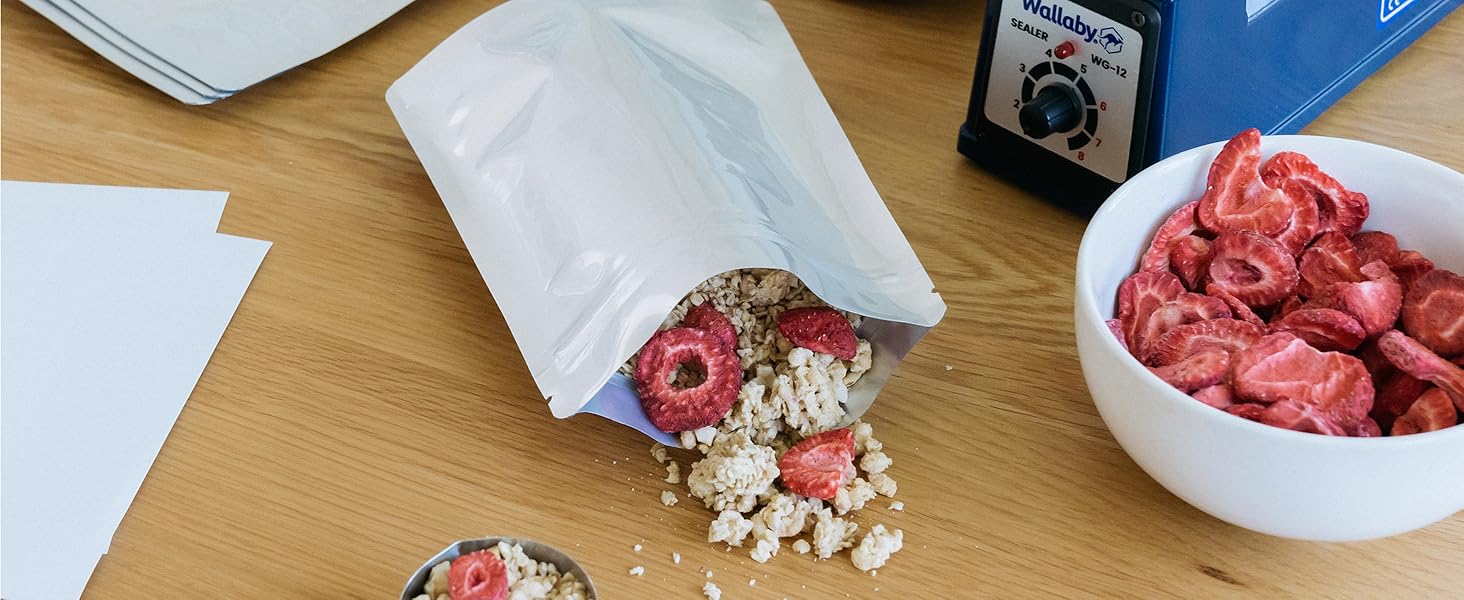1 Pint Mylar Bags