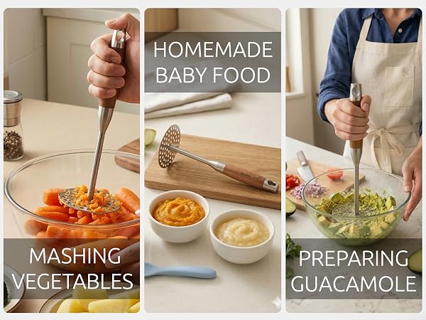 Kitchen Steel Potato Masher