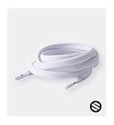 THE ORIGINAL STRETCHLACE Flat Elastic Shoelaces - Stretch Laces Turn Shoes to Slip-Ons, No-Tie Co...