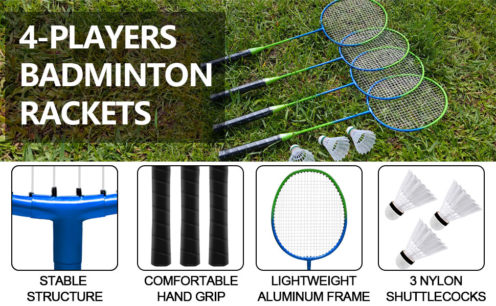 badminton racket set