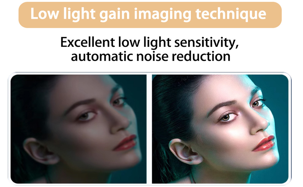 Low light gain imaging technique