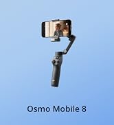 DJI Osmo Mobile 8 Gimbal Stabilizer for Phone, 3-Axis Stabilization | AI Native Tracking with Aud...