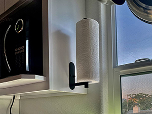 paper towel holder under cabinet, under cabinet paper towel holder, paper towel holder wall mount