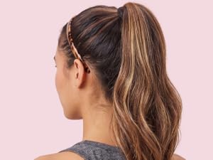 Ponytail with headband