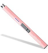 Electric Candle Lighter Plasma Arc Lighters with USB Rechargeable Battery Windproof & Flameless R...