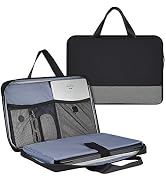 17.3 Inch Laptop Bag, Men Women Business Briefcase with Organizer for HP Envy 17/Pavilion 17/OMEN...