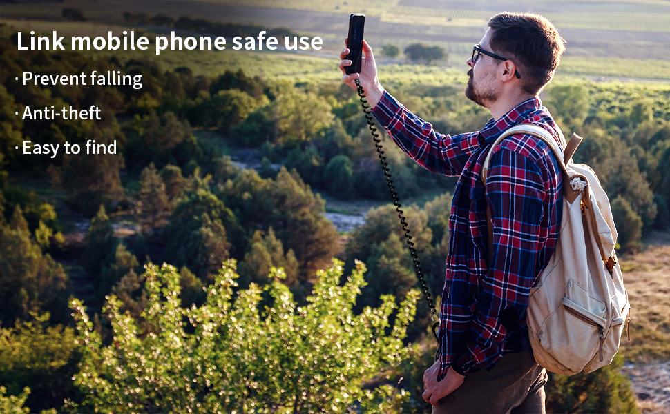 Phone Lanyard Tether Compatible with Smartphone