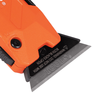 Knife Scraper easily scrapes and uses standard utility blades