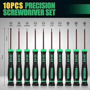 10 in 1 screwdriver set