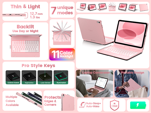 keyboard folio for ipad 10th generation