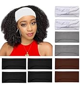RITOPER Wide Headbands for Women Non Slip, Workout Yoga Running Womens Headband Boho Hair Bands f...