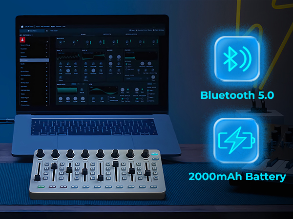 midi mixer controller for laptop
