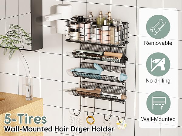 Hair Dryer Holder