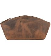 LONDO Genuine Leather Versatile Gondola Style Handbag - Cosmetic, Toiletry, Makeup, Shaving Organ...